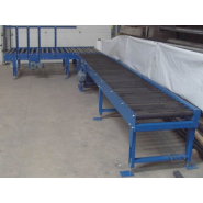 Convoyeur à rouleaux commandés pour charges lourdes - Vitesse fixe 8 à 30 m/min - Rouleaux en acier motorisés_1