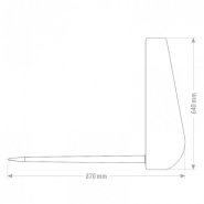Fourche à fumier - STANDARD - Dents forgées ultra résistantes - Fond renforcé - Attelage Euro adaptable_1