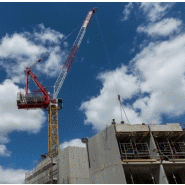 Grues à tour à flèche relevable potain mr 160 c_1