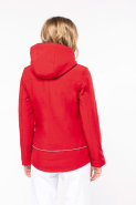 Parka softshell doublée capuche femme - Réf: K651 - Kariban - Imperméable et respirante_1