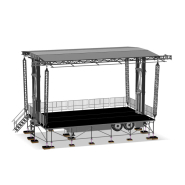 Scène mobile polyvalente, robuste et légère - MOV'IN 80 - 14 tonnes de charge, 85 points d'accroches, clearance 6m_1