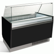 Vitrine de présentation glacier 10+10 bacs - ESTI Multicouleurs - Noir_1