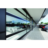 Porte sectionnelle industrielle sur mesure Hormann - motorisée ou manuelle - usage intensif avec 10 couleurs au choix_1