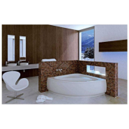 BAIGNOIRE D'ANGLE VENEZIA 148X148 CM AVEC TABLIER_1