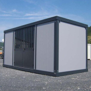 Bungalow neuf de stockage 5 mètres - module isolé et esthétique retravaillée_1