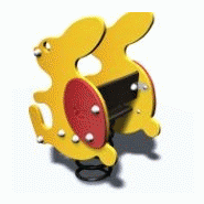 Jeu à ressort lapin gamme Dynamic - LA01PE - Créa Équipements - PMR - pour enfants de 1 à 6 ans_1