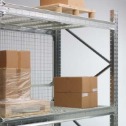 Plateaux grillagés ShelfStore - à encastrer ou à emboîter - pour stockage avec renforts jusqu'à 1000 kg_1