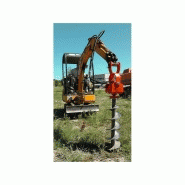 Tarière haute performance pour terrains agricoles et mixtes