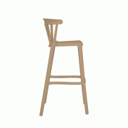 Windson - Tabouret de bar empilable en polypropylène Sable_1