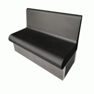 Banc arrondi 1200 x 586 cm avec dossier XPS prêt à carreler - Pour hammam et salle de bain - Valstorm_1