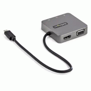 Adaptateur mulitport USB-C - Cble intégré de 29 cm - USB 3.1 Gen 2 - 10 Gbps - HDMI et VGA_1