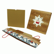 Boite carrée pliante Chalet 34x34 -_1