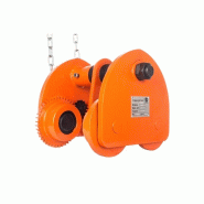 Chariot porte-palan mécanique GCL5Tx6M - capacité 5 tonnes - hauteur 6 mètres_1