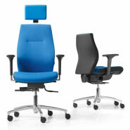 Fauteuil de bureau ergonomique, avec 3 mécanismes synchrones pour l'individualiser - SHAPE-XTL_1