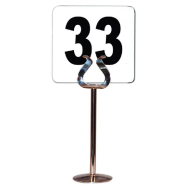 Numéros de table 1 à 50 10,2cm plastique blanc_1