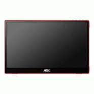 AOC 16G3 téléviseur et moniteur portables Moniteur portable Noir, Rouge 39,6 cm (15.6