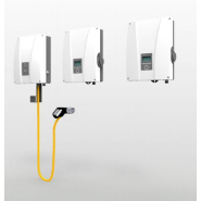 Borne de recharge pour voiture électrique INGEREV® GARAGE - monophasée ou triphasée - puissance max 22 kW - installation murale intérieure/extérieure_1