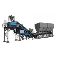 Centrale à béton avec 120 m3/h de capacité théorique et 3 m3 par gâchée - Euromix 120 SM Rheinmix_1