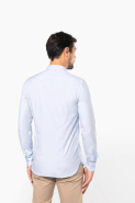 Chemise popeline manches longues homme - Réf: PK504 - 100% coton peigné - Marque Kariban Premium_1