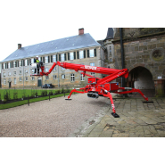 Nacelle araignée LEO23T - hauteur de travail 23,20 m - capacité 250 kg - motorisation électrique et diesel_1