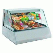Vitrine réfrigérée de comptoir Gastrovision 2 - capacité 2 GN 1/1 - VC800RO_1