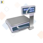 Balance de commerce Poids-Prix XTI Baxtran 6/15kg - Portée 2/5g - Disponible avec ou sans colonne_1