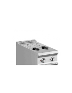 Friteuse électrique - 2x8 Litres sur placard - Acier inoxydable - DOMINA PRO 900 MBM_1