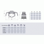 Pinces de démolition TG18 DG - Intermercato - Ouverture 1,43m pour pelles de 5 à 8 tonnes_1