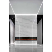 Profilé aluminium anodisé Surface 19 pour ruban LED - éclairage uniforme avec diffuseur click rapide_1