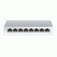 TP-Link TL-SF1008D Non-géré Fast Ethernet (10/100) Blanc_1