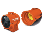 Ventilateur portable avec tuyau - Unicraft MVT 300 P SET - 6261031 - Débit max 3220 m³/h et moteur 0,75 kW_1
