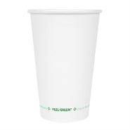 Gobelet boisson chaude Feel Green 100% compost carton blanc 48cl - par 1000_1