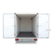 Remorque frigorifique Humbaur avec plancher en bois antidérapant