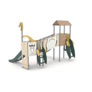 Structure multi-activités métallique Safari - LD1SAF20030 - Ludoparc - Pour enfants dès 1 an - Capacité 20 personnes_1
