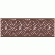 Tapis déco intérieur absorbant - Ethiopia Terracot - 150x50 cm_1