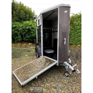 Van à chevaux 1 place et demi - Ifor Williams HB403 - Pont avant - PTAC 1600 kg - Référence HB511-PA/CS_1