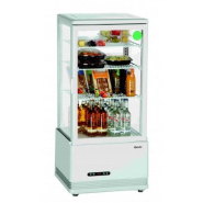 Mini-vitrine réfrigérée , pour chr, traiteurs, boulangeries, pâtisseries et chocolateries -78l-we/l réf. 700878g bartscher_1