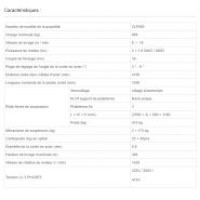 ZLP800 peint - nacelle suspendue SUCCESS - charge nominale 800 kg - hauteur de levage jusqu’à 300m_1