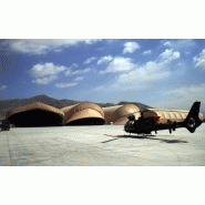 Structure modulable pour aéronefs avec hygrométrie contrôlée