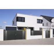 Clôture aluminium Bari - gamme Italia Design - thermolaquage sur mesure - garantie 10 ans_1