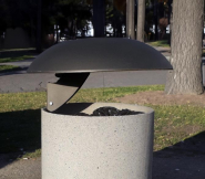 Corbeille en béton Houba_1