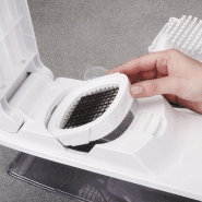 Coupe-légume Coupe-frites Lacor - 3 grilles inox (6mm, 9mm, rondelles) - Réceptacle grande capacité_1