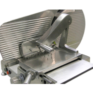 Trancheuse à viande Roussey TVN Rodi - modèle vertical en alu anodisé avec grande capacité de coupe_1