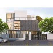 Nivelles - clôture en aluminium - 123 pvc alu - thermolaquage_1