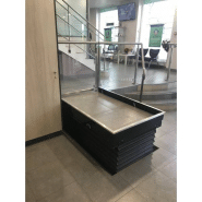 Plateforme élévatrice X-SLIM – PMR, hauteur jusqu'à 500cm, modèle encastré et personnalisable_1
