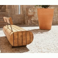 Banc public en bois - Migration S - Design par Agence APS_1