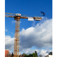 Caisson lumineux pour grue de chantier - structure aluminium standardisée ou sur-mesure - Neosign_1