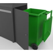 Colonne d'apport pour la collecte des déchets organiques, des huiles de cuisine usagées  - O+