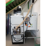 Générateur d'air chaud industriel à pellet ou combustible granulé - Puissance de 43 à 300kW - BIO MANN_1