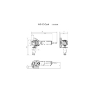 Meuleuse à angle filaire 125 mm - W 9-125 0_1